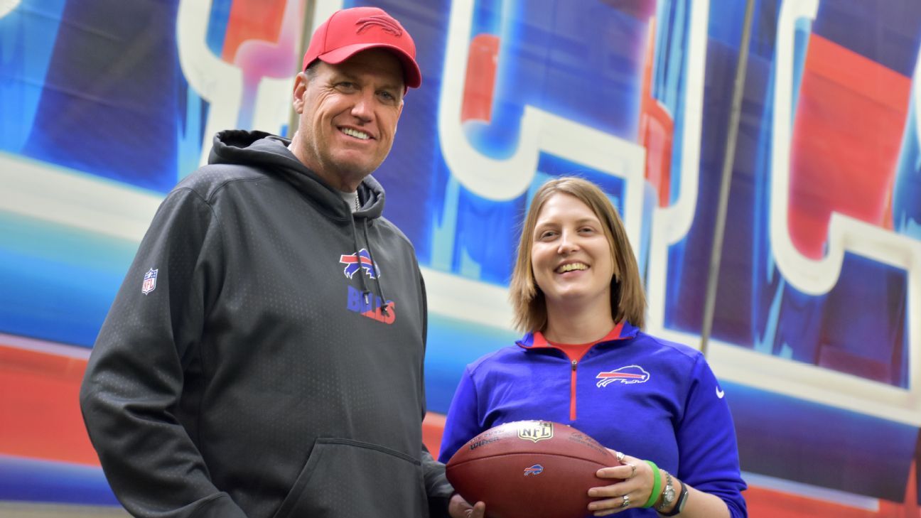 The NFL's Buffalo Bills have made history hiring the first female full-time  coach