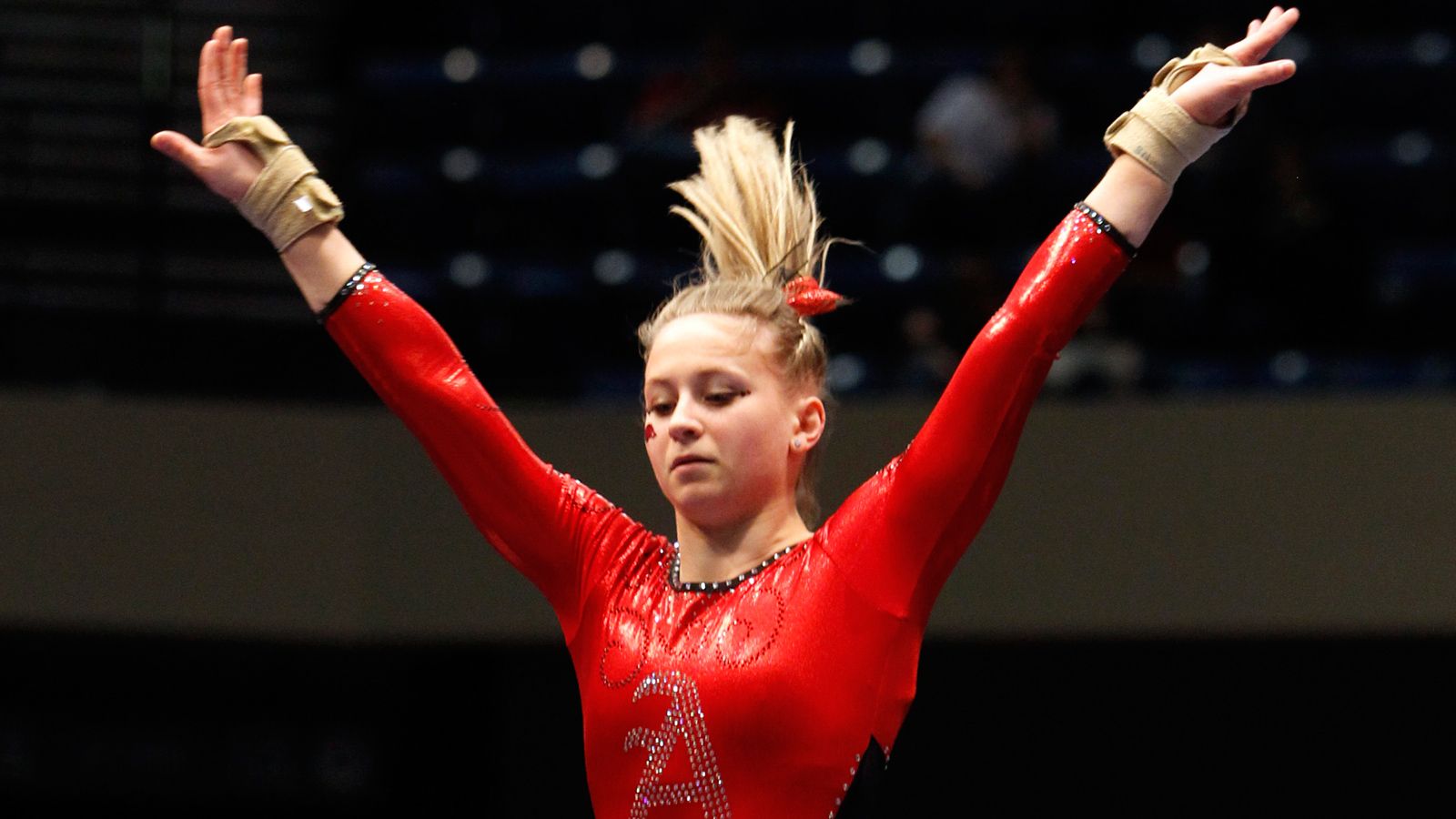 No. 9 Arkansas gymnastics upends No. 4 Alabama