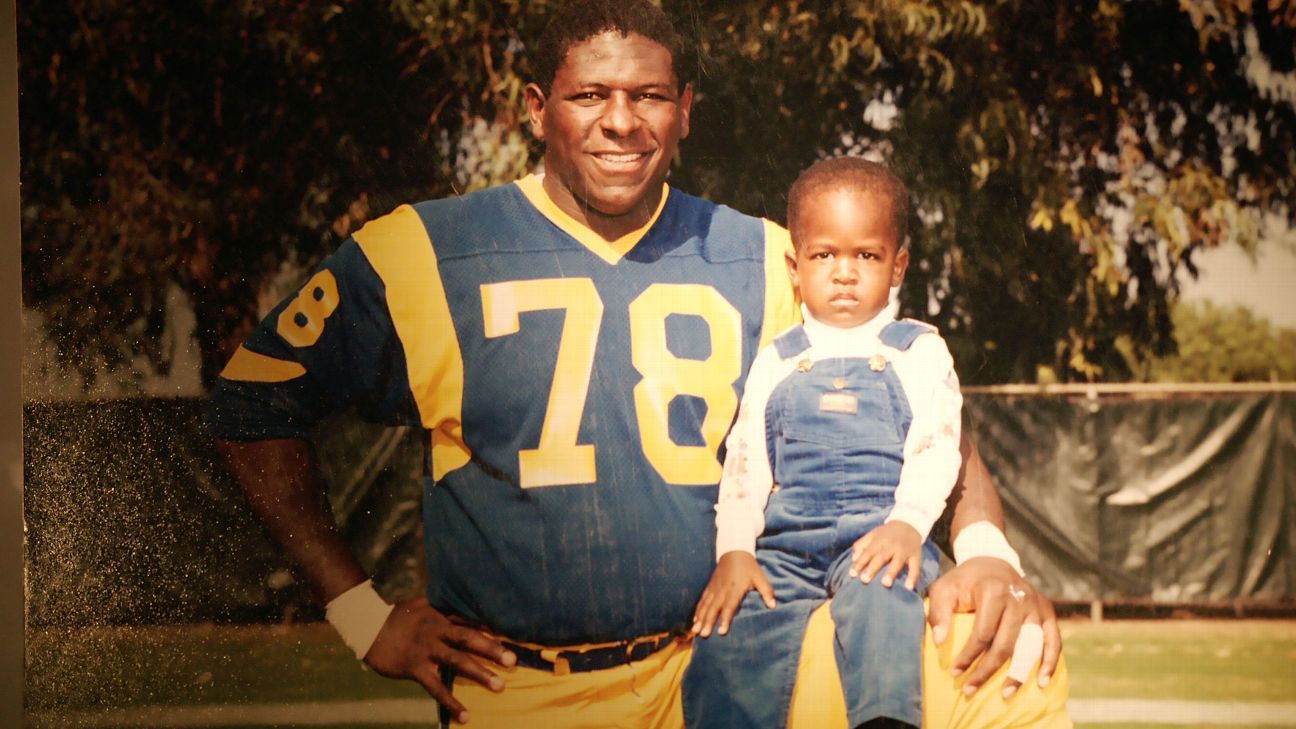 Hall of Famer Jackie Slater 'amazed' by his son's thriving career