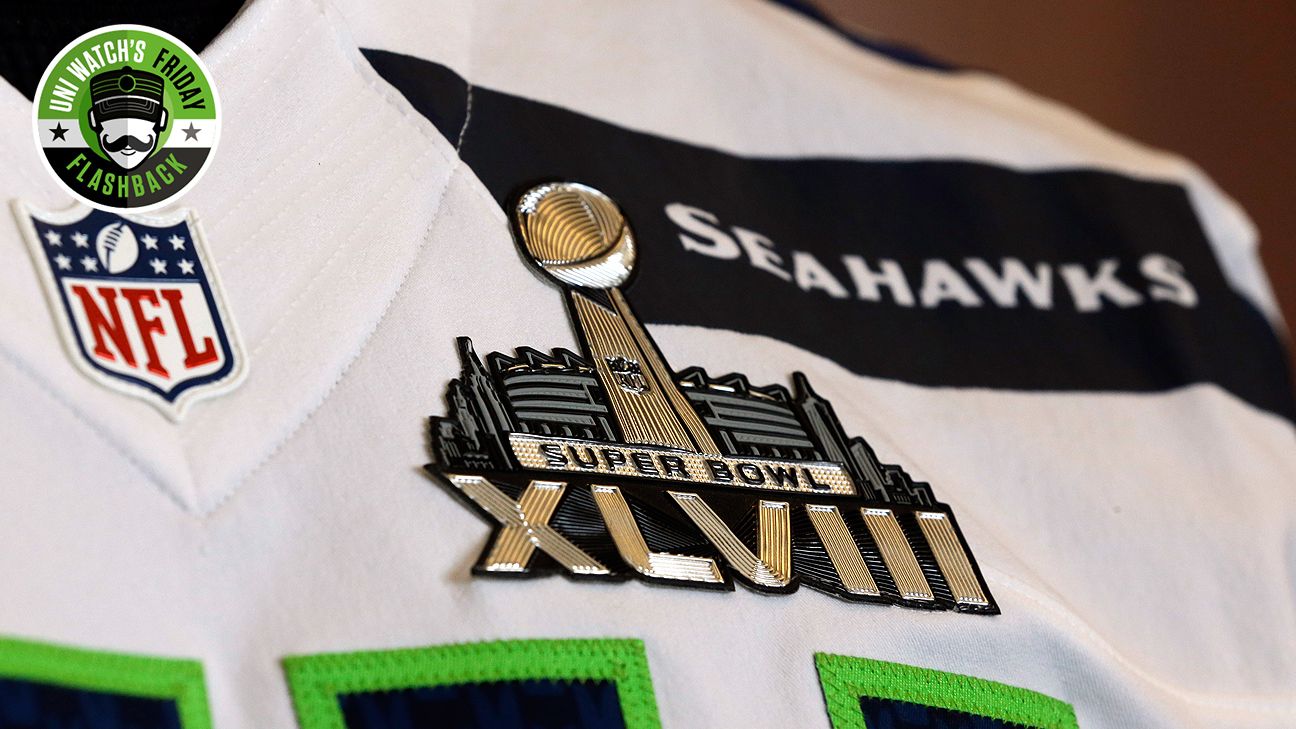 Uni Watch's Friday Flashback -- Humble Super Bowl patches have fascinating  history - ESPN