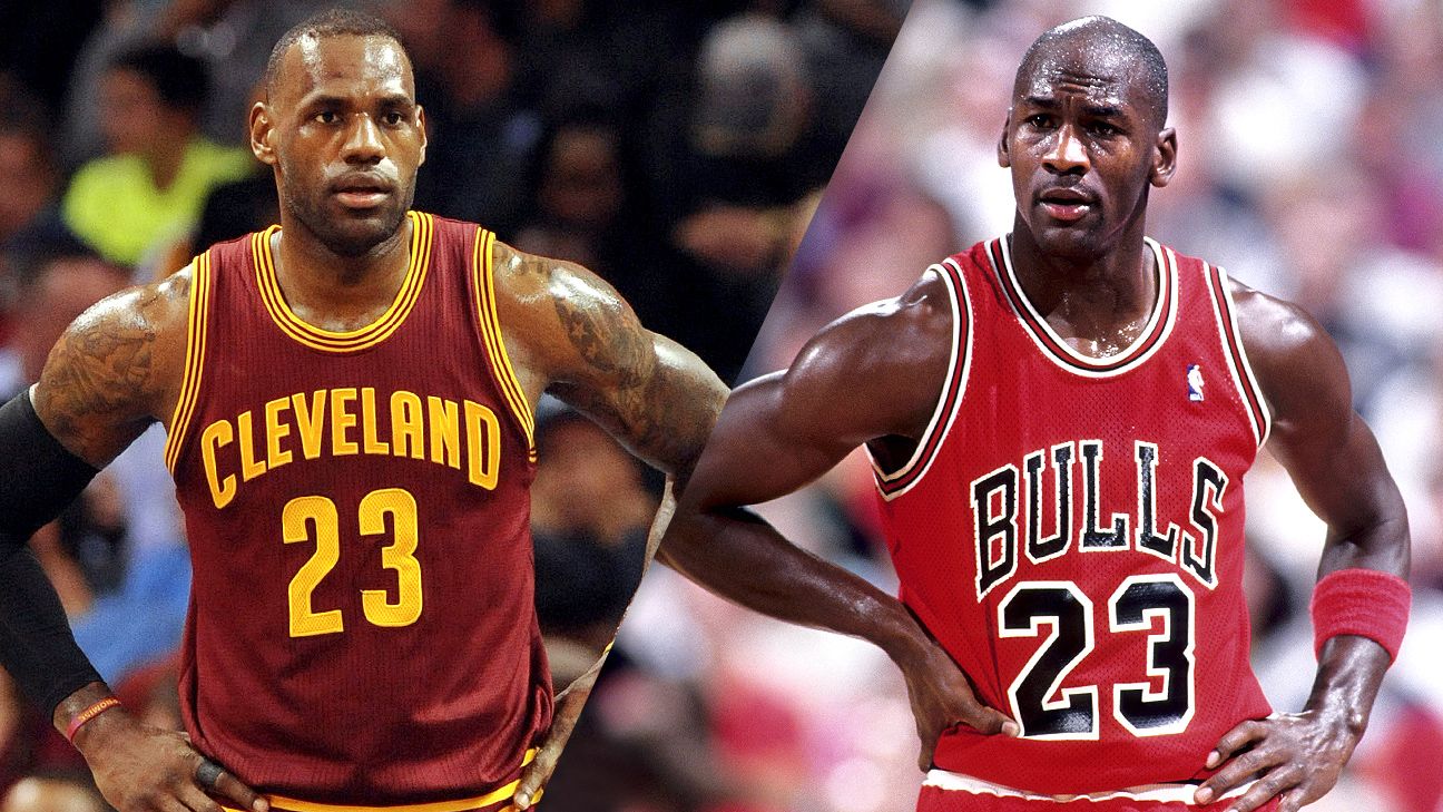 Have LeBron James' NBA Finals opponents been better than Michael Jordan ...