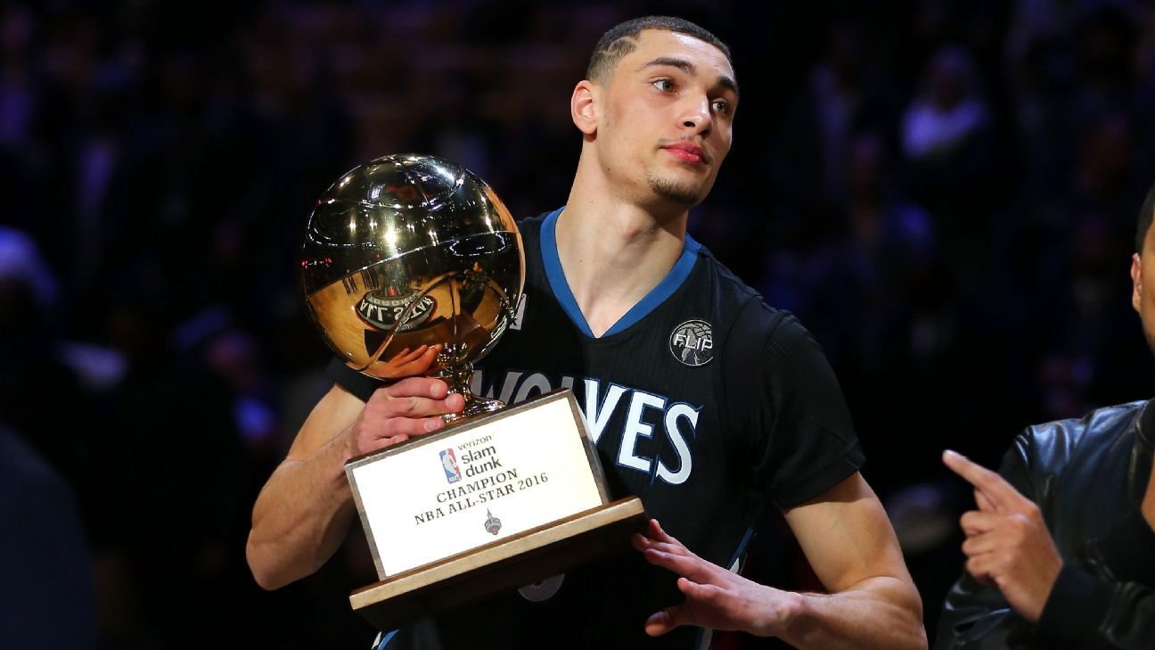 Zach LaVine did say that after getting drafted by the Minnesota Timberwolves  