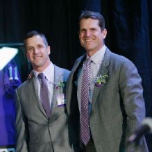 Jim Harbaugh: John 'best coach I know,' hope he lands in NFC