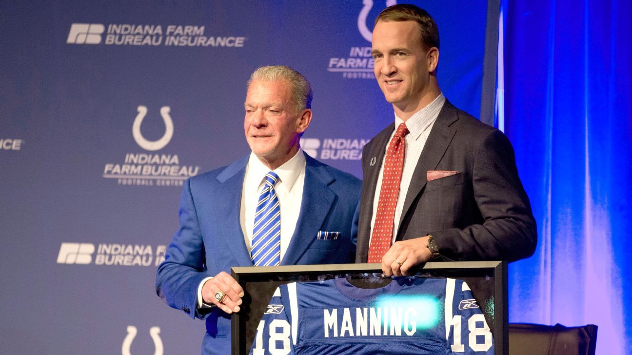 Indianapolis Colts to honor Peyton Manning by retiring jersey