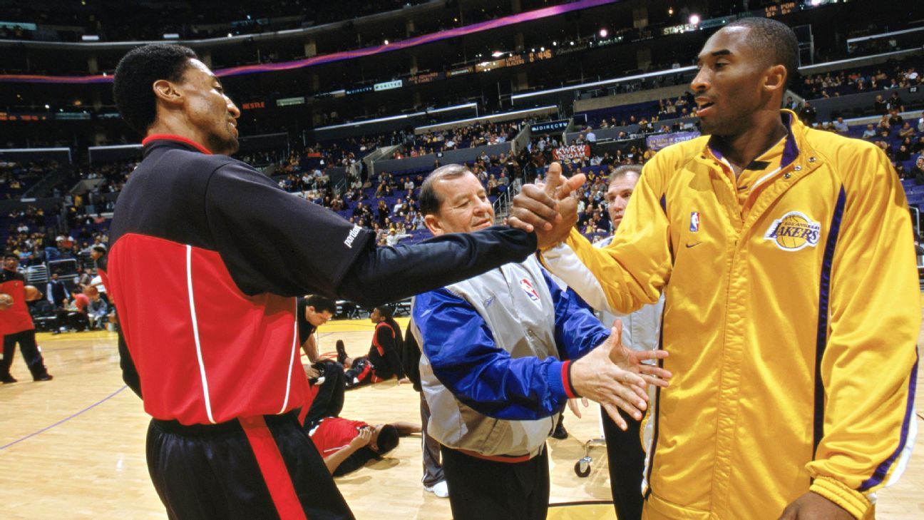Scottie Pippen: Kobe Bryant second only to Michael Jordan in past ...