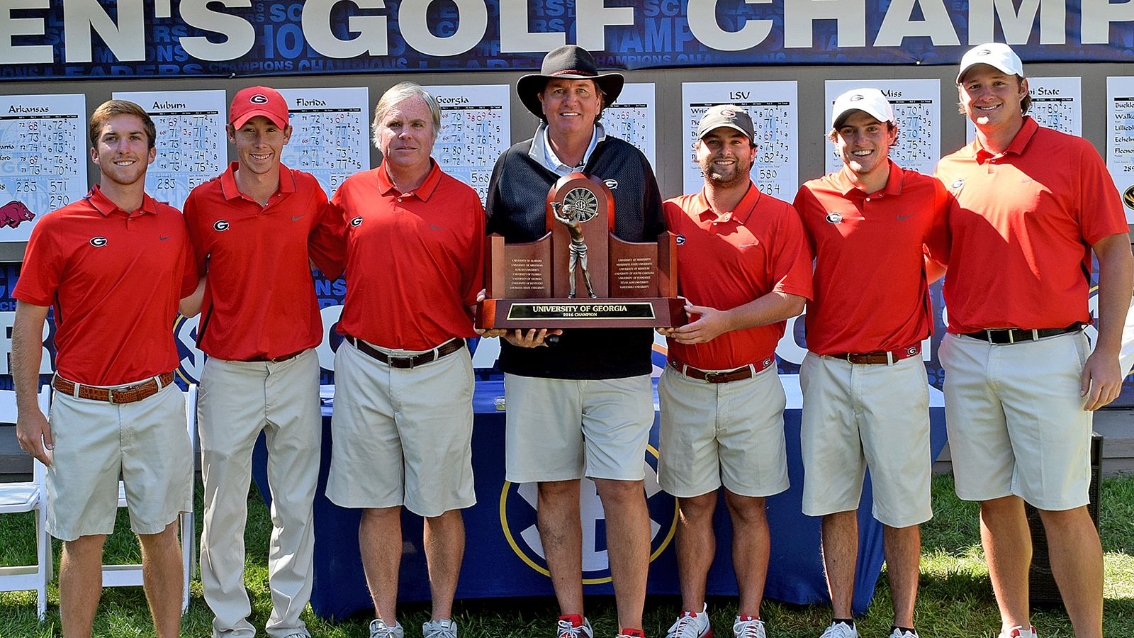 McCoyled Bulldogs win SEC Men's Golf Championship