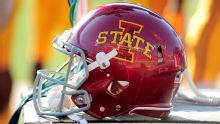 Iowa State's Jaheim Singletary taken off field on backboard
