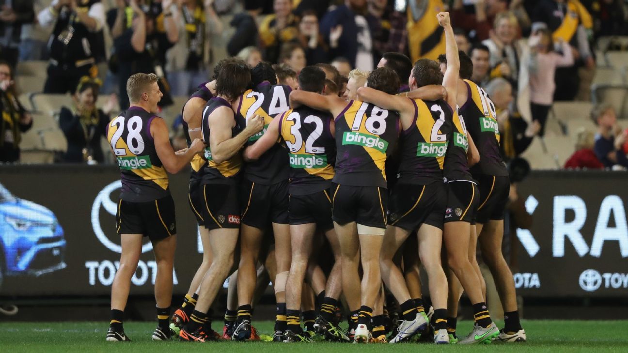 Richmond land postsiren goal to stun Sydney ESPN