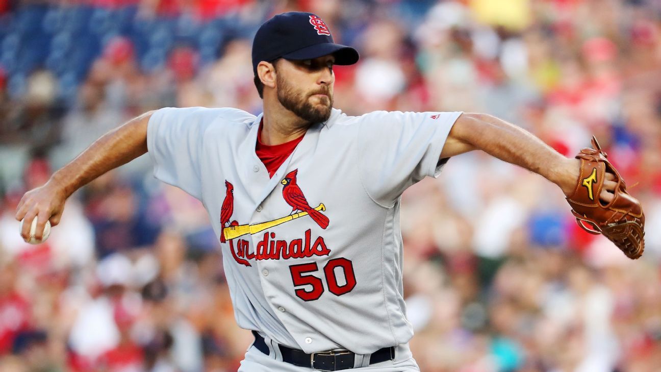 Adam Wainwright by Rob Carr