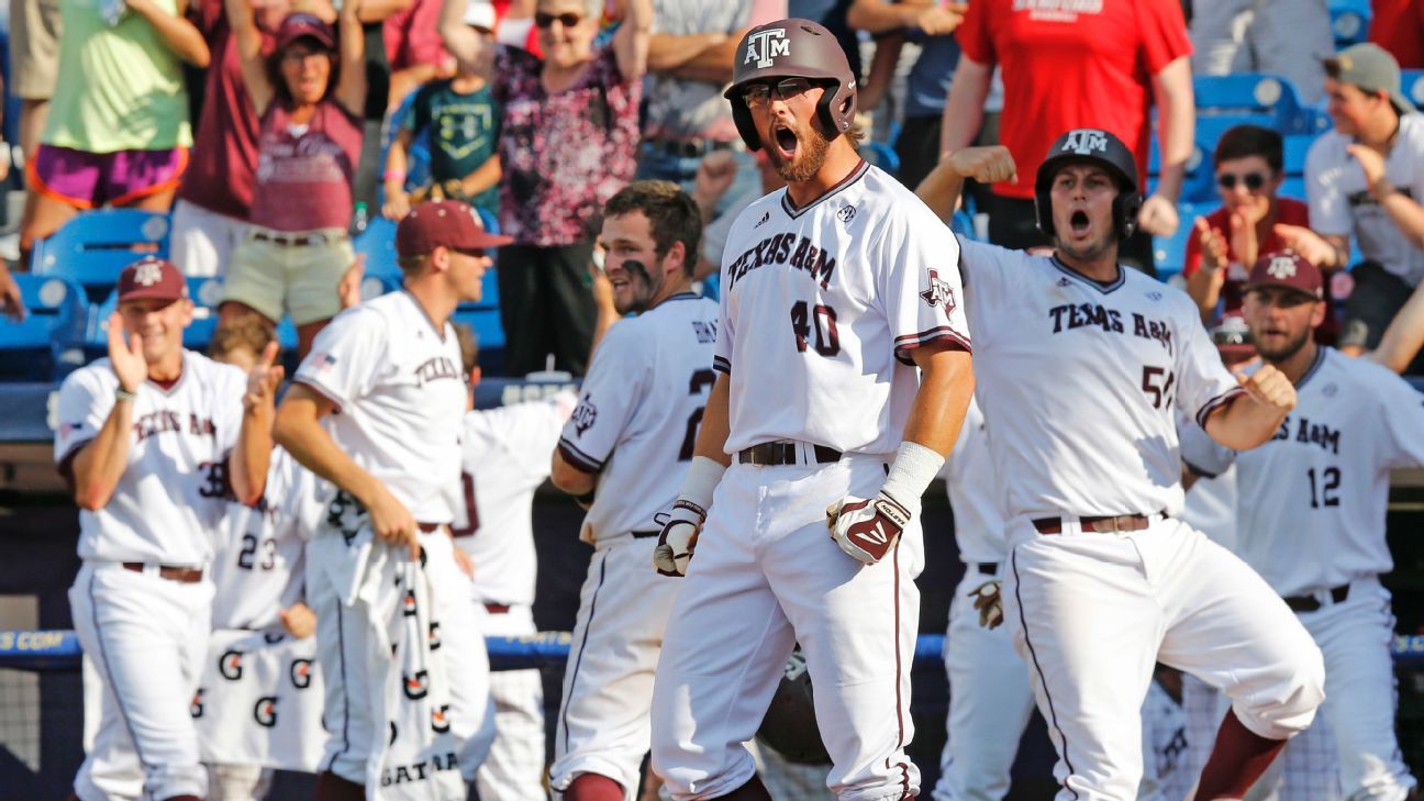 Ten reactions from the NCAA baseball tournament announcement ESPN