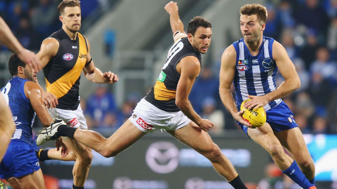North Melbourne top AFL but logjam developing ESPN