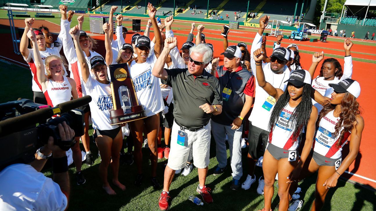 Arkansas Razorbacks win first NCAA track and field championship ESPN