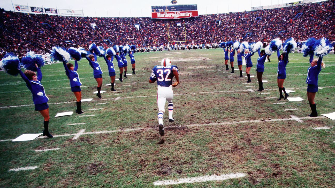 Buffalo Bills have player wearing O.J. Simpson's former No. 32