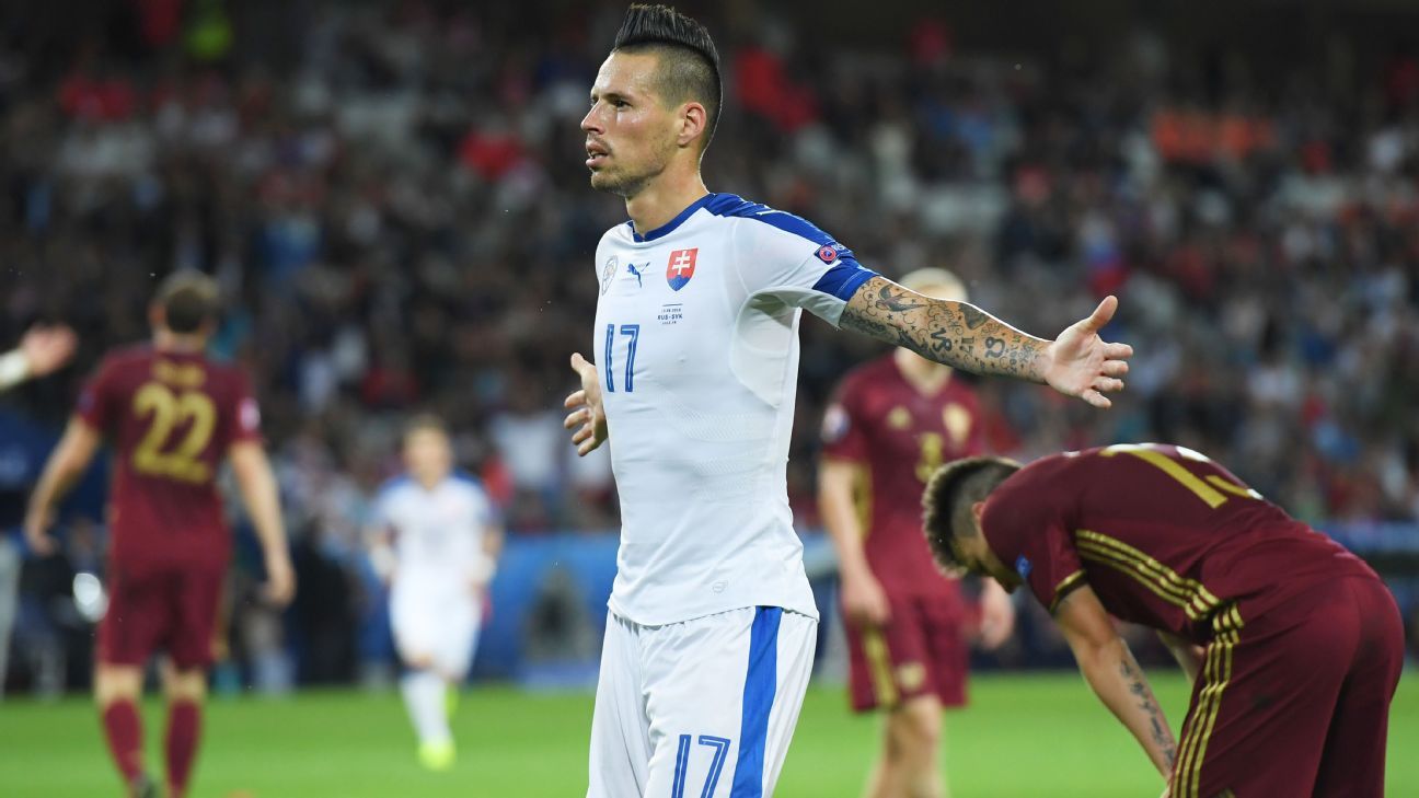 Napoli S Marek Hamsik Deserves Bigger Club Slovakia Boss Jan Kozak