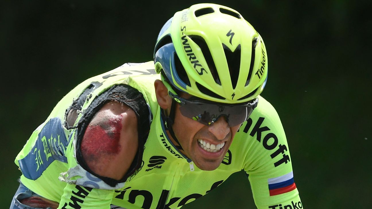 Injuries to keep cyclist Alberto Contador from Rio Olympics