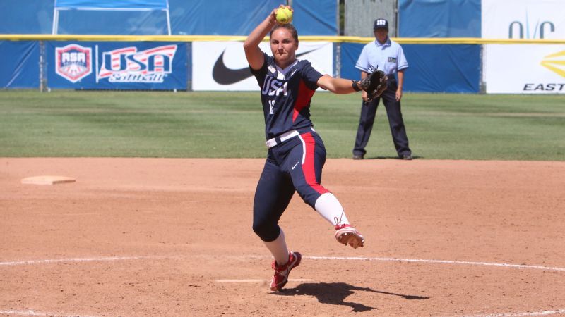 Usa Softball Pitcher Jessica Moore Ready For World Championships Whether You Watch Or Not