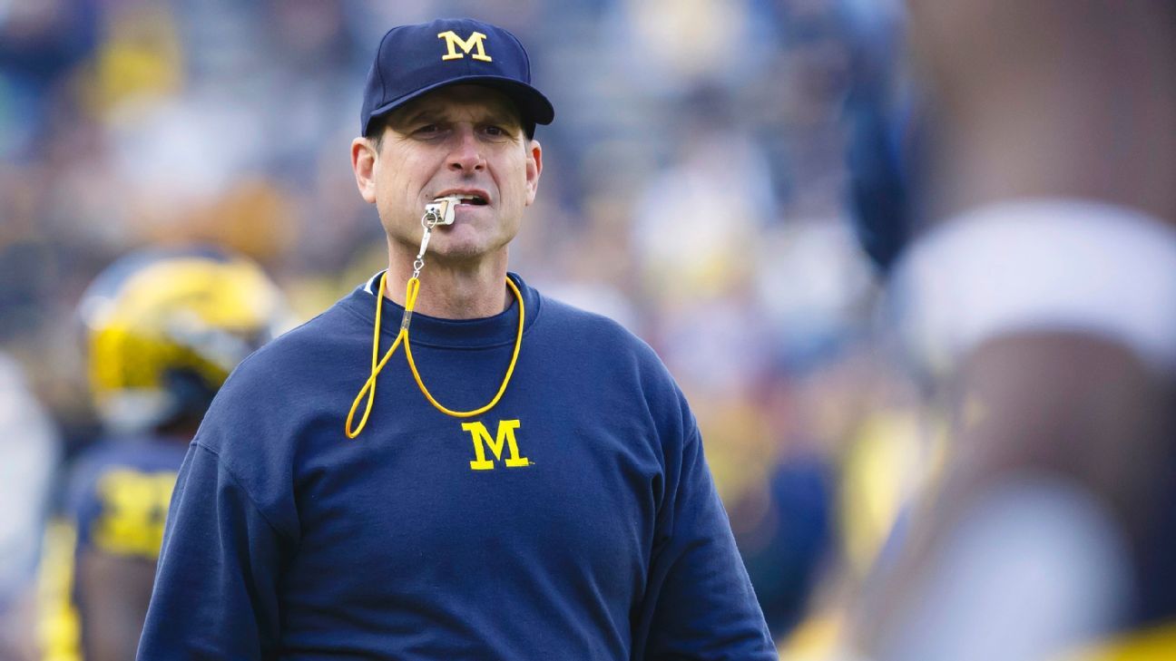 Jim Harbaugh stays in Michigan