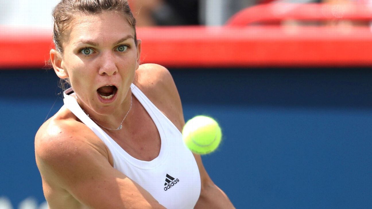 Simona Halep Advances To Second Straight Rogers Cup Final Will Face Madison Keys Espn 6224