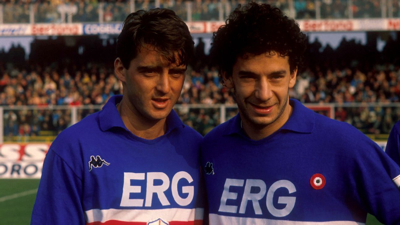 Gianluca Vialli: Sampdoria were meant to win Serie A title in 1991