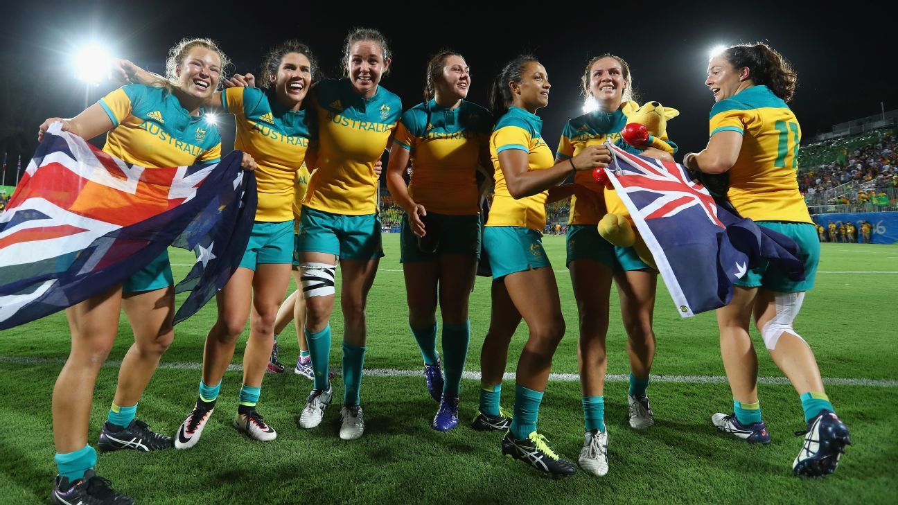 Touch Football S Pride In Australia S Women S Sevens Olympic Gold Espn