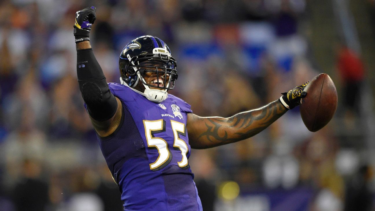 Baltimore Ravens' Terrell Suggs still not referring to New England  Patriots' Tom Brady by his name - ESPN