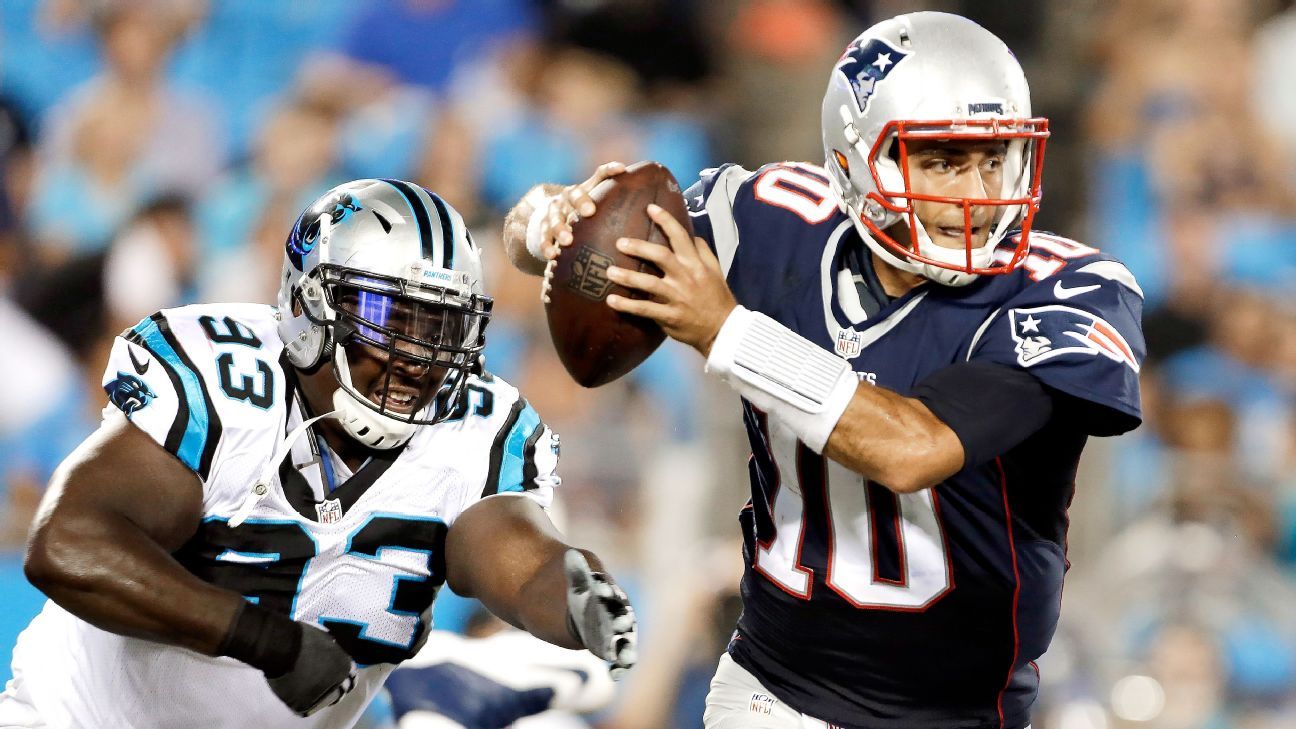 Can Jimmy Garoppolo keep Patriots afloat with Tom Brady out first