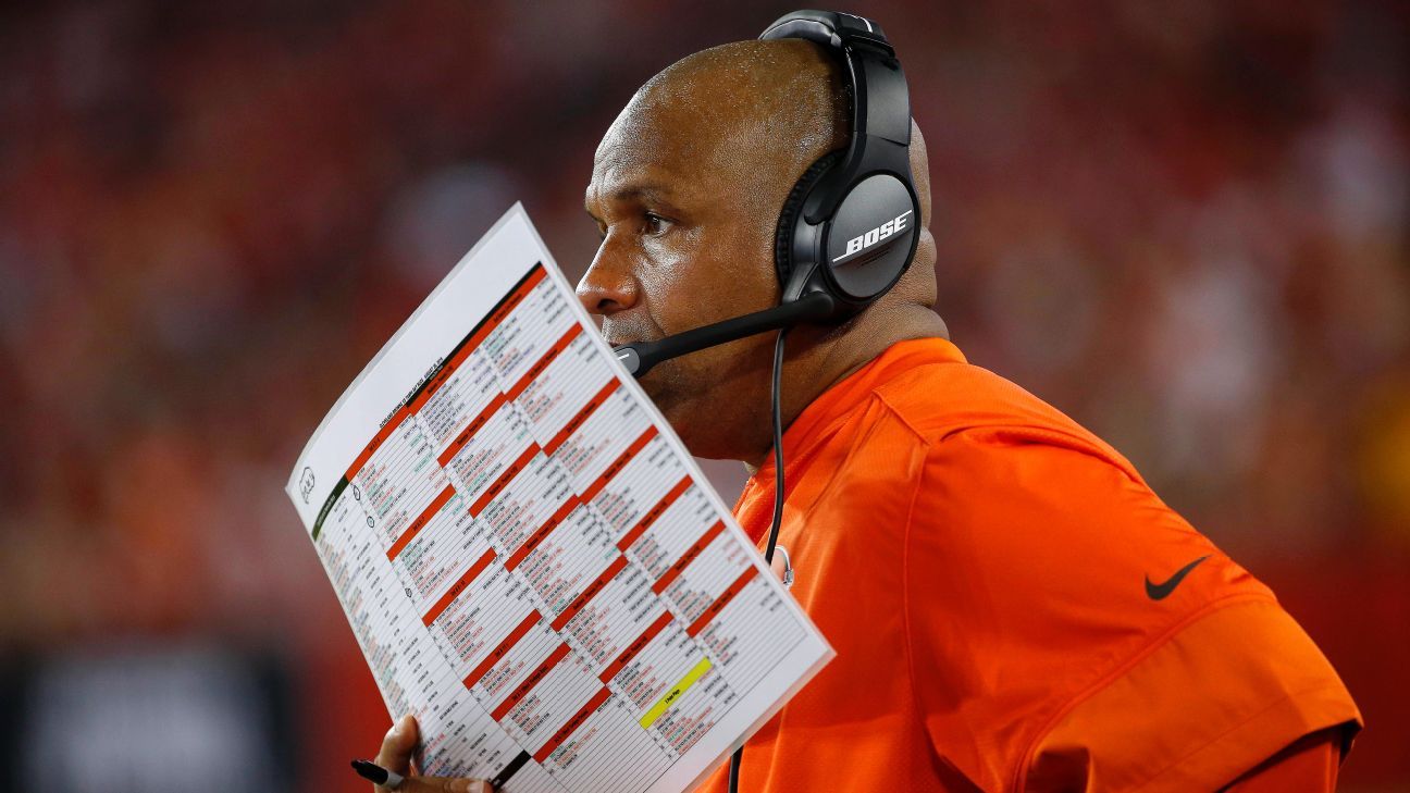 Hue Jackson will ponder playing Browns' starters in preseason finale - ESPN  - Cleveland Browns Blog- ESPN