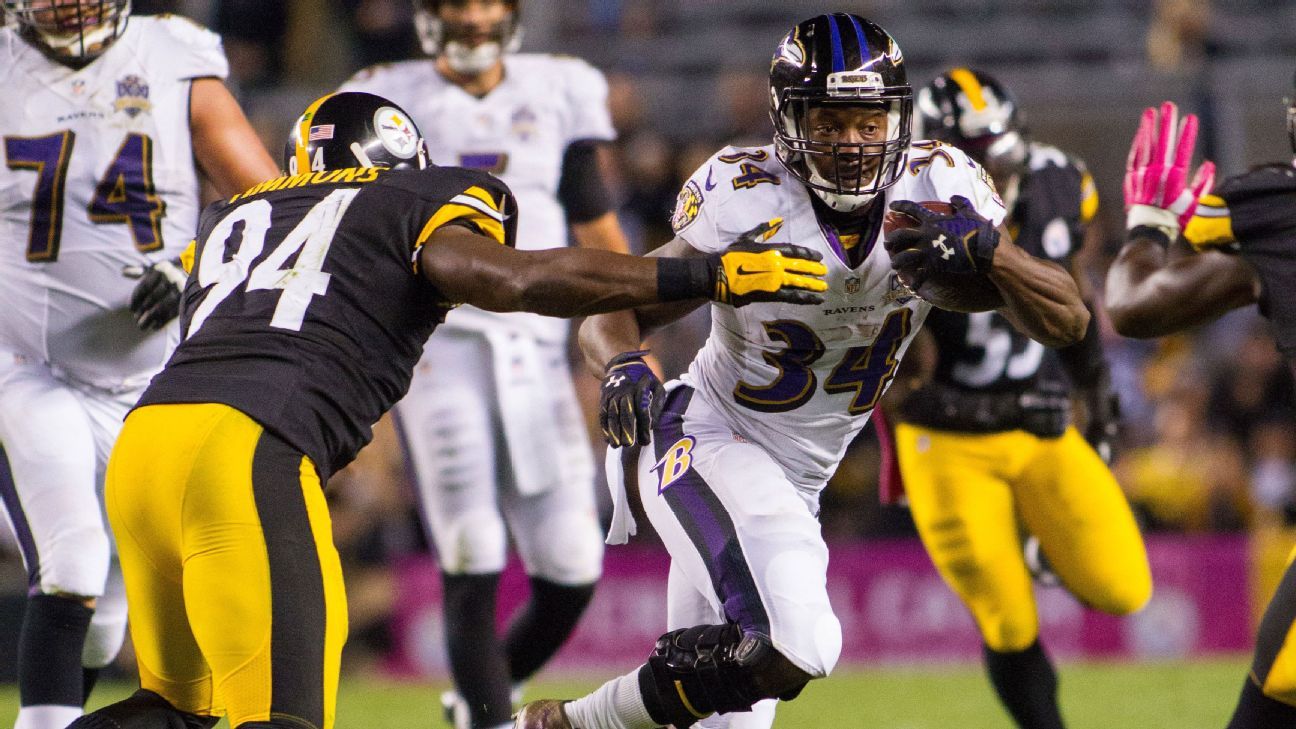 Justin Forsett, Ravens run down the Steelers - ESPN - AFC North- ESPN