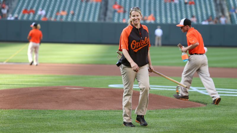 How Do Groundskeepers Make Patterns in Baseball Fields?