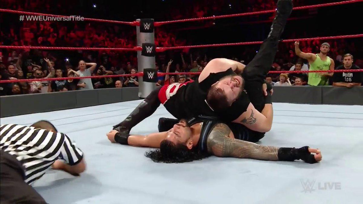 Monday Night Raw Recap Owens Battles Reigns Espn