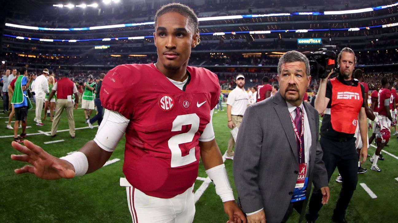 Hear what Jalen Hurts has to say after loss to Clemson 35-31 