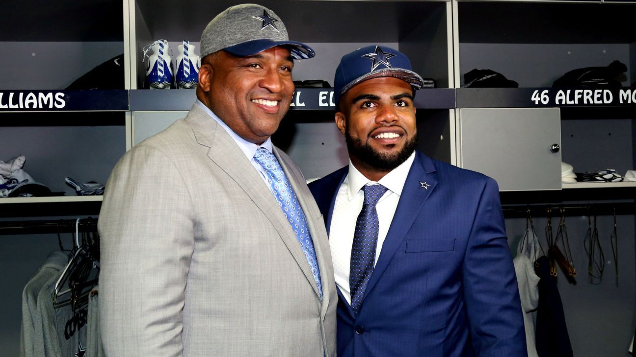 Cowboys RB Ezekiel Elliott's dogs allegedly attack neighbors