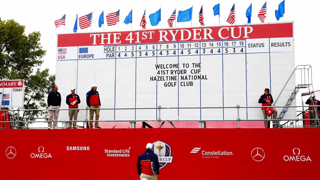 Ryder Cup 2016 FAQ Schedule, scoring, terminology and more ESPN
