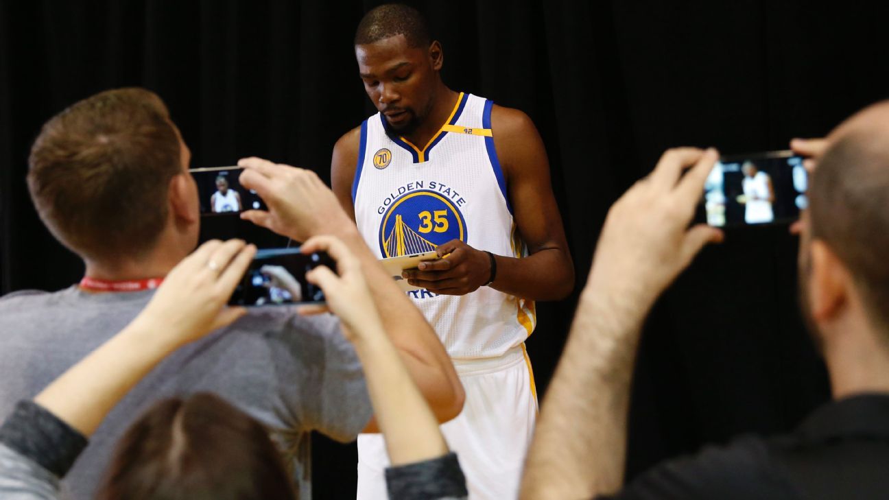 Kevin Durant Golden State Warriors New Jerseys & T-Shirts