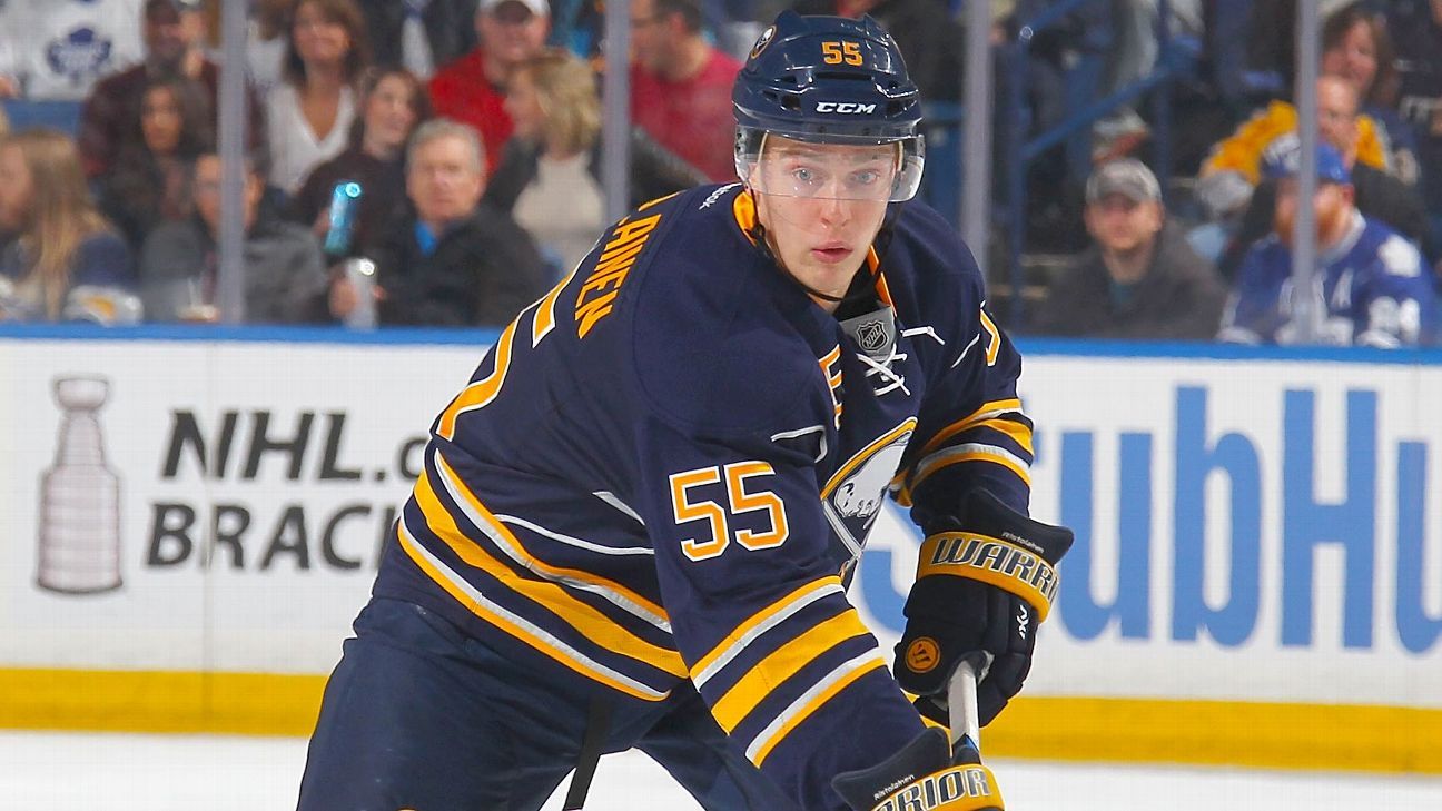 Rasmus Ristolainen Buffalo Sabres Unsigned 50th Anniversary Season