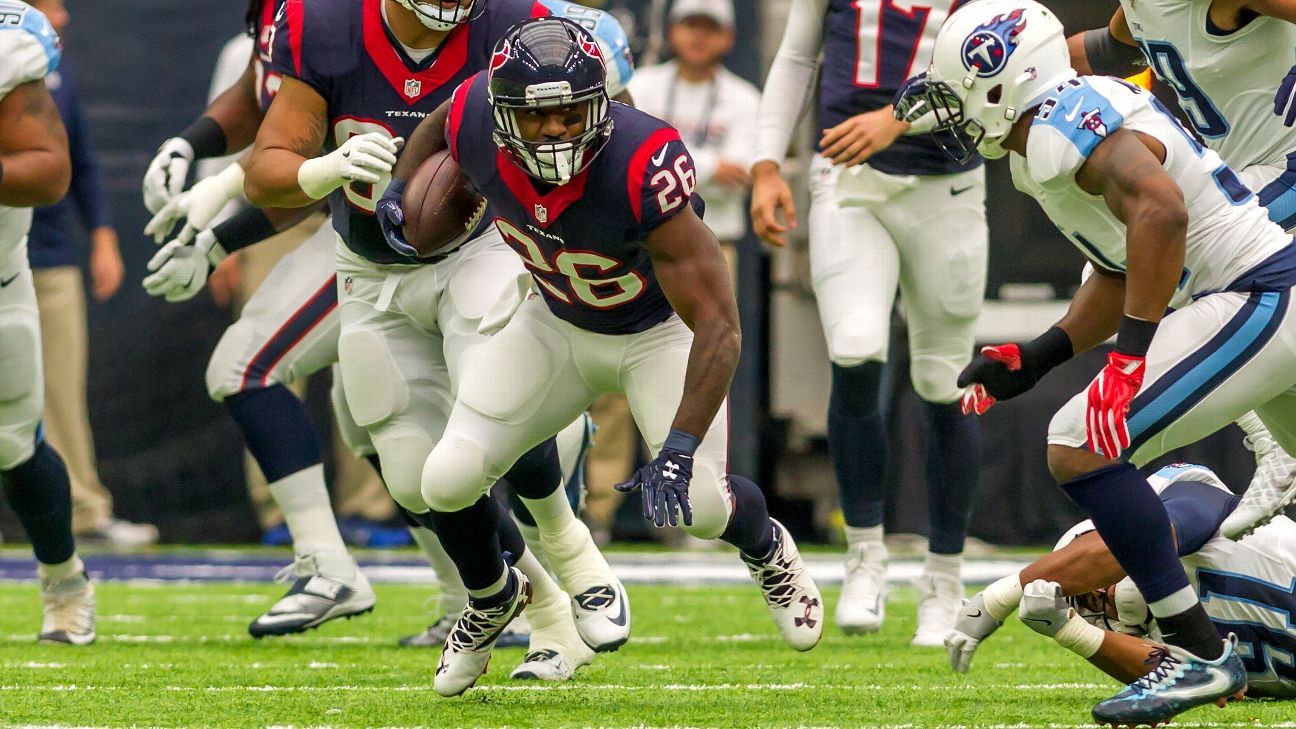 Lamar Miller happy with big role in Houston Texans' offense - ESPN -  Houston Texans Blog- ESPN