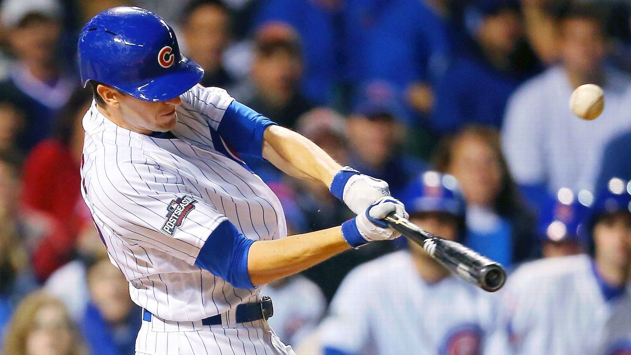 Pitcher hitting gives Chicago Cubs their lead in NLDS Game 2 ESPN