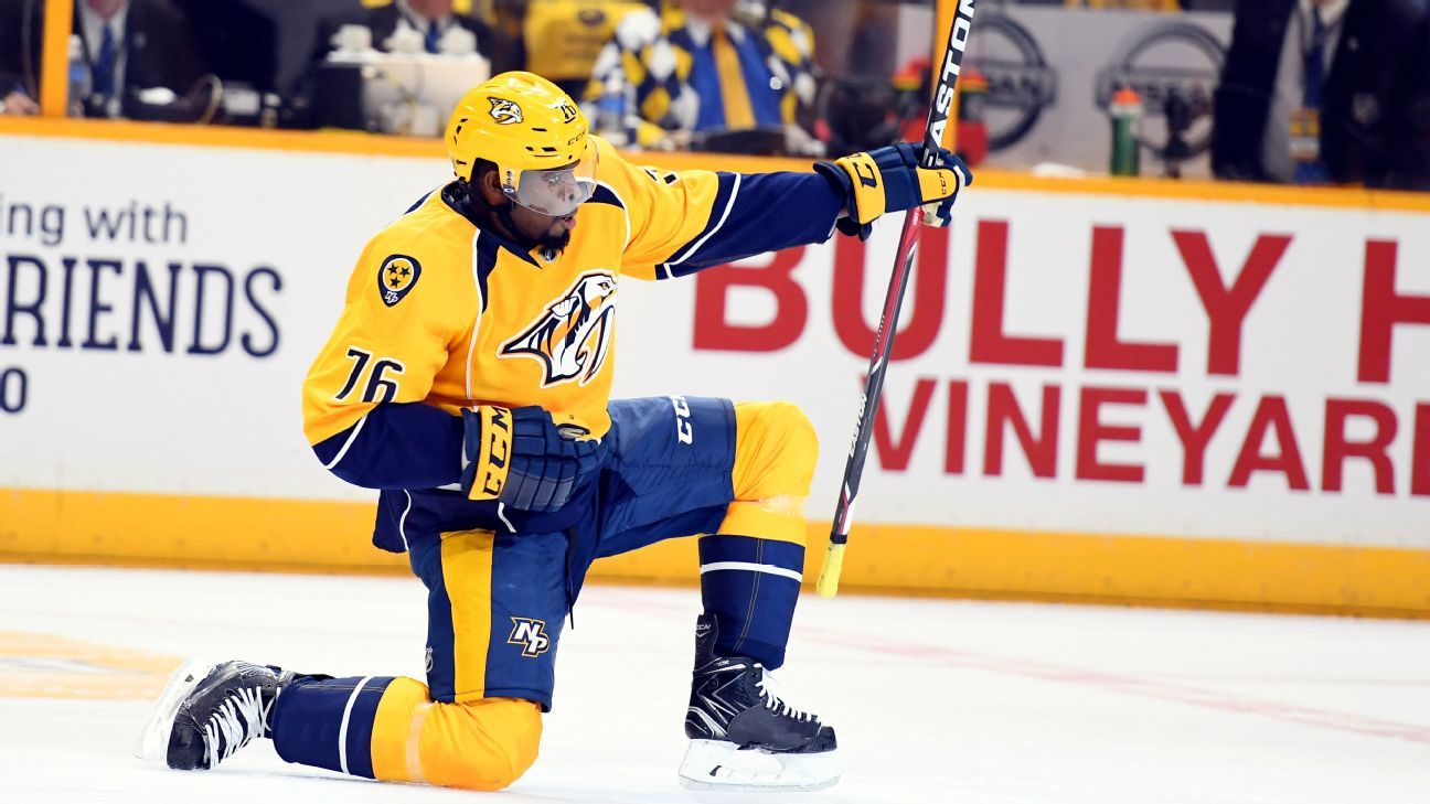 How Nashville Predators defenseman P.K. Subban picks his gameday