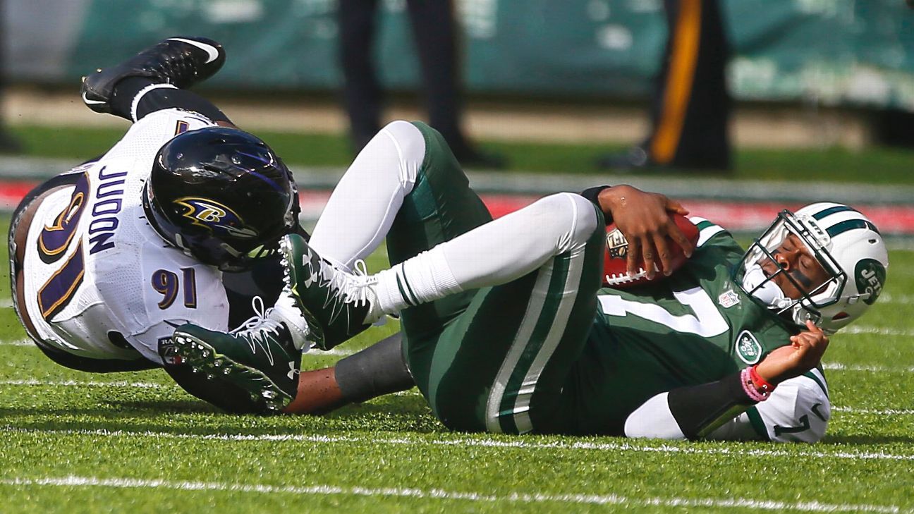 Ryan Fitzpatrick replaces injured Geno Smith, leads Jets by Ravens - 6abc  Philadelphia