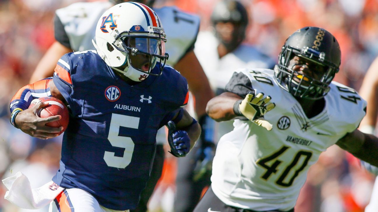 Auburn receiver John Franklin III could still see time at quarterback 