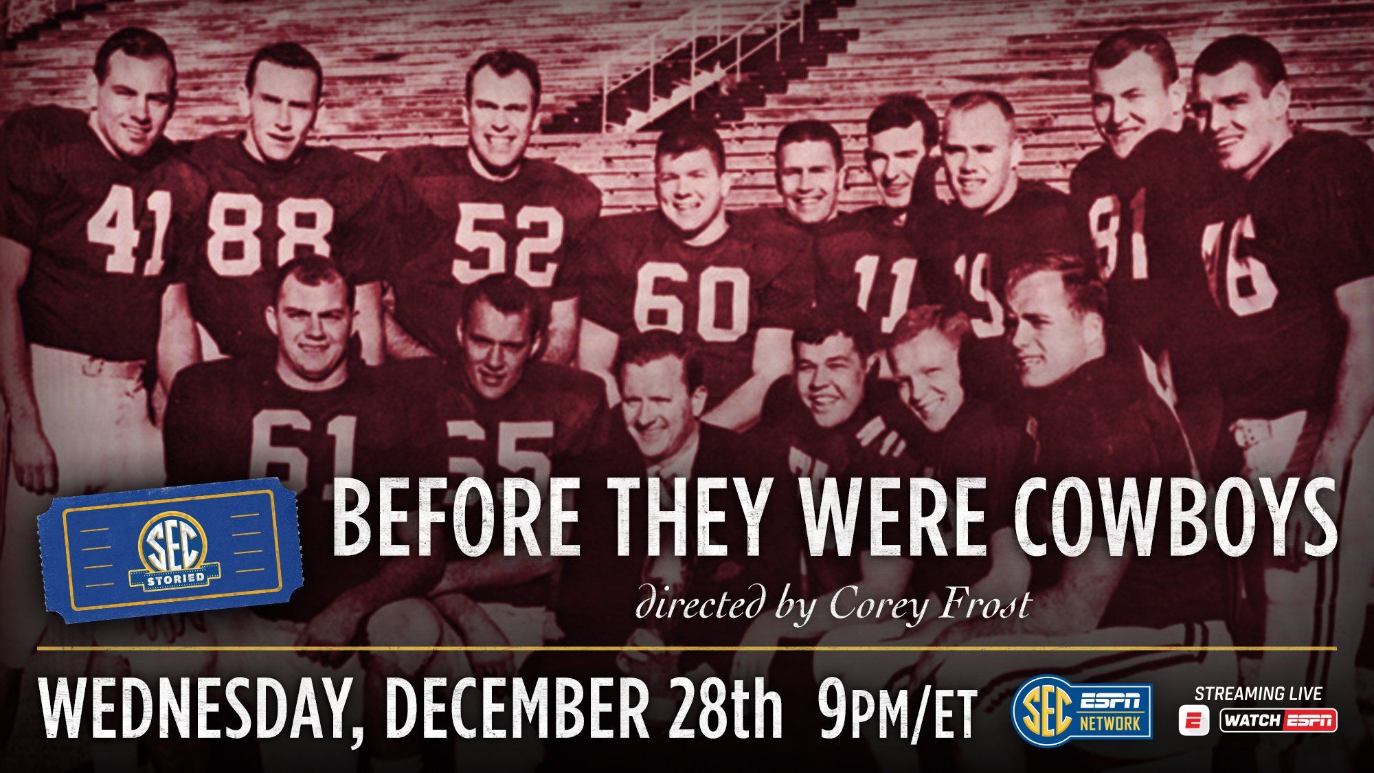 SEC Storied continues with 'Before They Were Cowboys