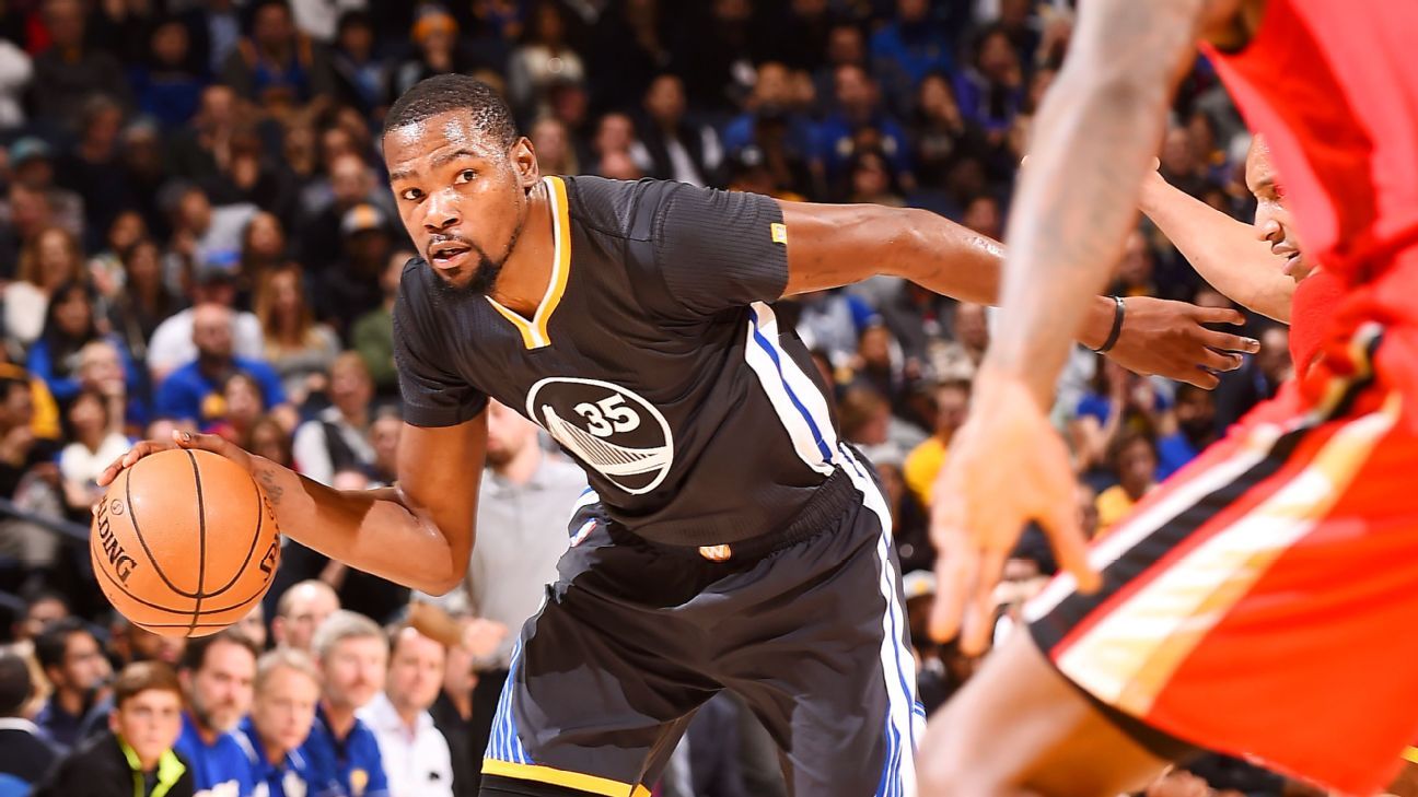 Efficiency exercise Kevin Durant's accuracy puts Warriors in charge