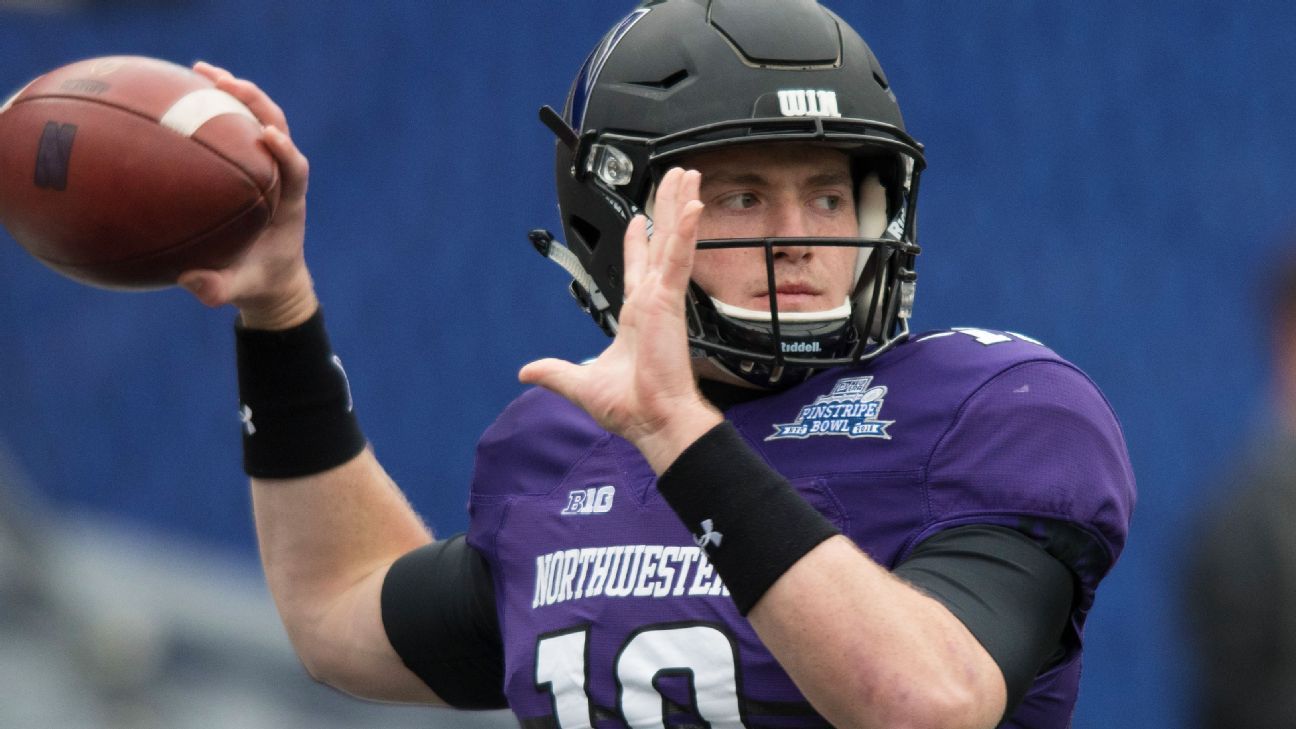 Northwestern Wildcats QB Clayton Thorson will return for senior season ESPN