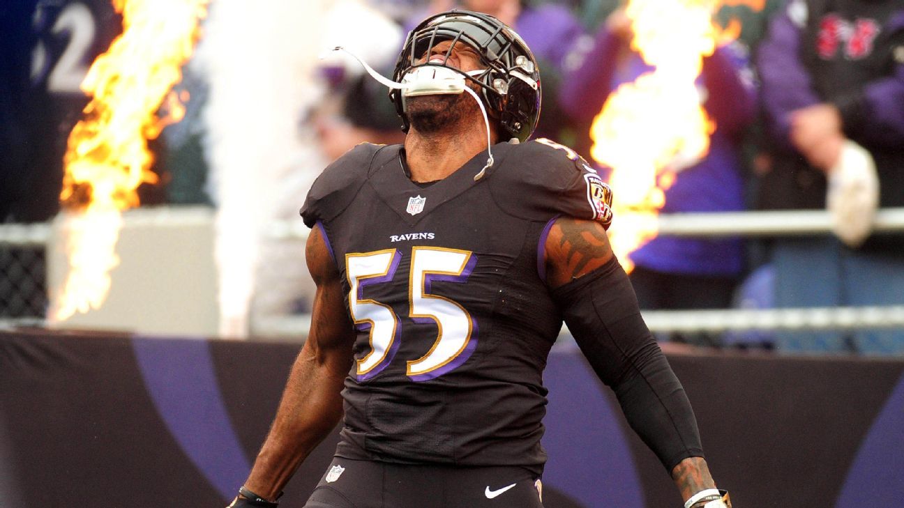 Terrell Suggs will be inducted into Ravens' Ring of Honor on Oct. 22 - ESPN