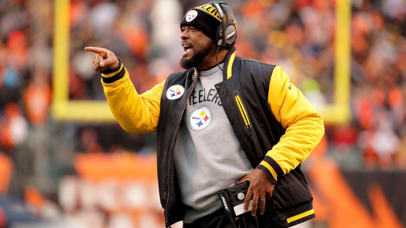 AFC standings: Mike Tomlin has the Pittsburgh Steelers winning in