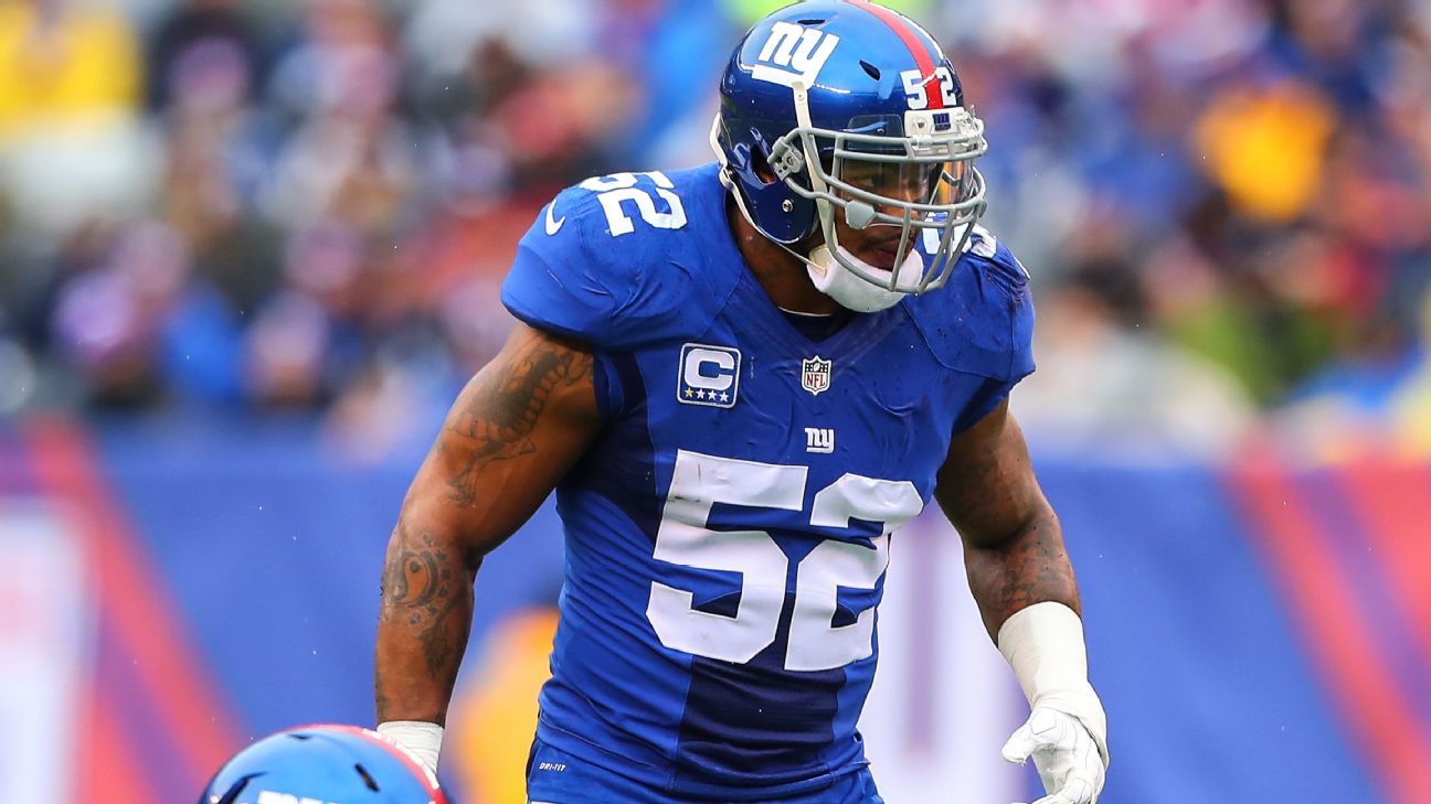 New York Giants LB Jonathan Casillas drug tested after posting picture on  Instagram - ESPN