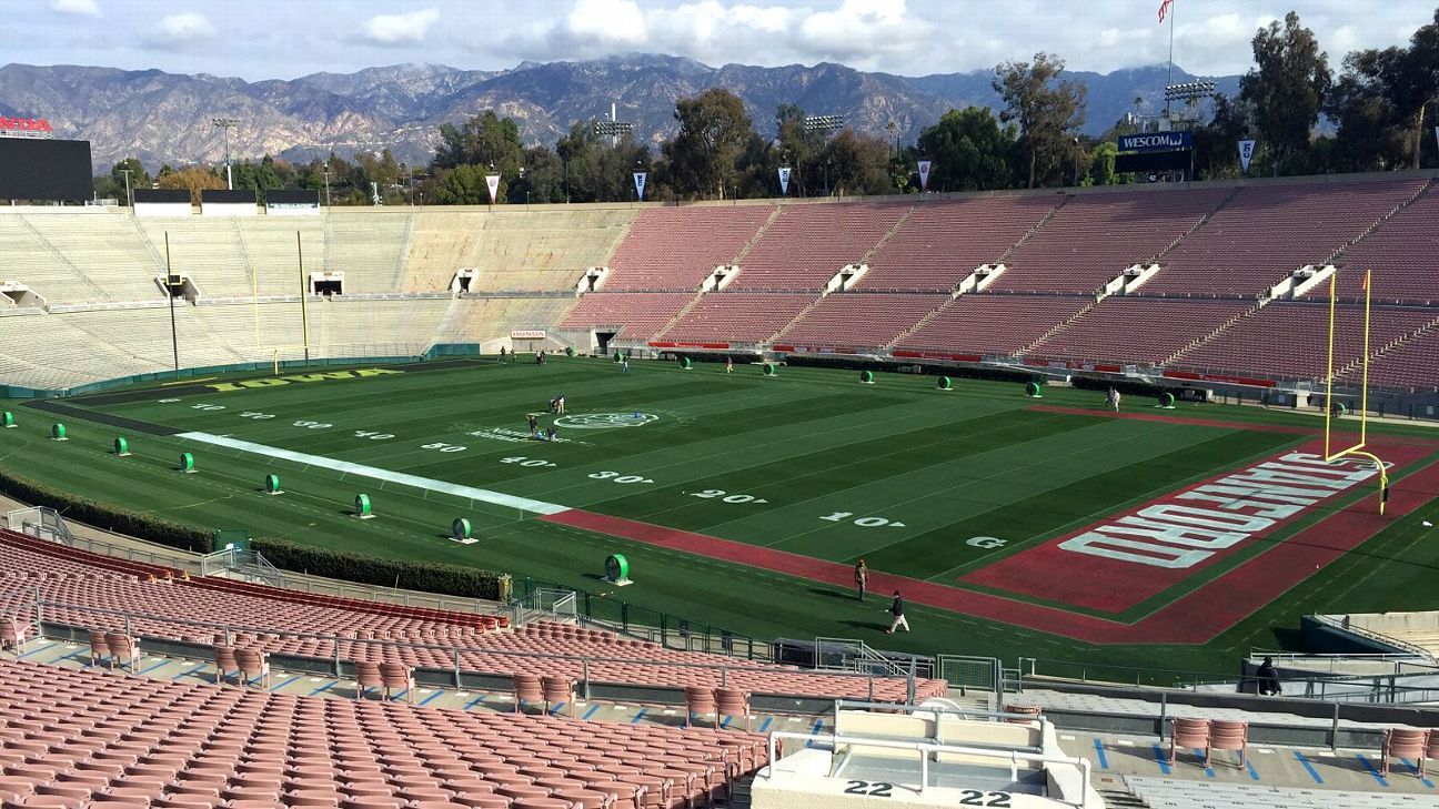 Rose Bowl grass a labor of love far before it's loved by players ESPN