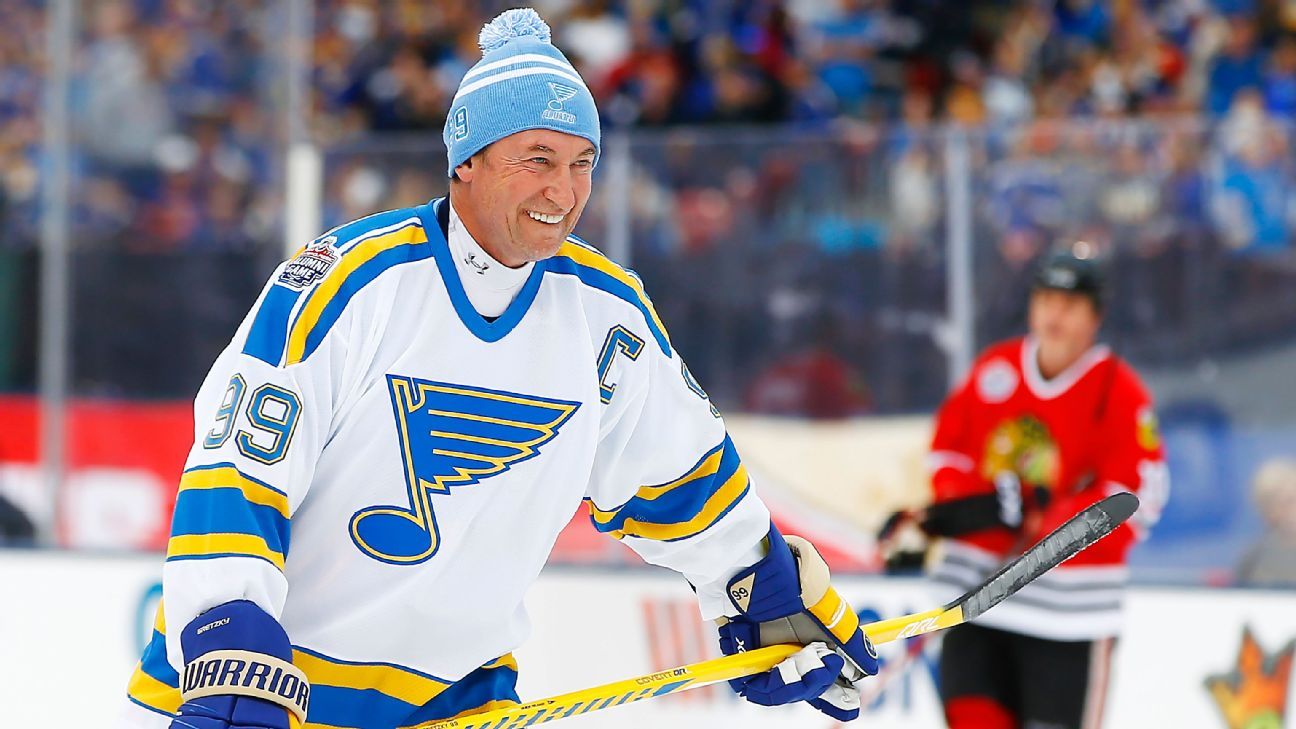 Wayne Gretzky to play for Blues in Winter Classic alumni game