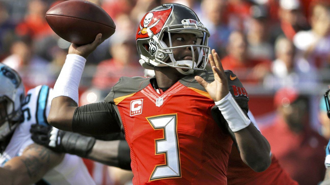 Winston throws 4 TD passes, Buccaneers outlast Rams 55-40 - The San Diego  Union-Tribune