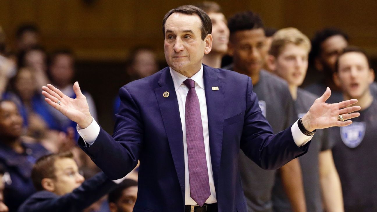 Coach K delayed back surgery to get Duke 'moving in the right way'